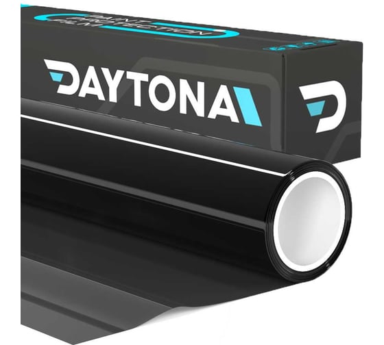 Изображение товара Набор металлизированой тонировки на окна Daytona Черная 15% (600 х 75см) . Солнцезащитная самоклеющаяся пленка на четырехстворчатое окно NM11090