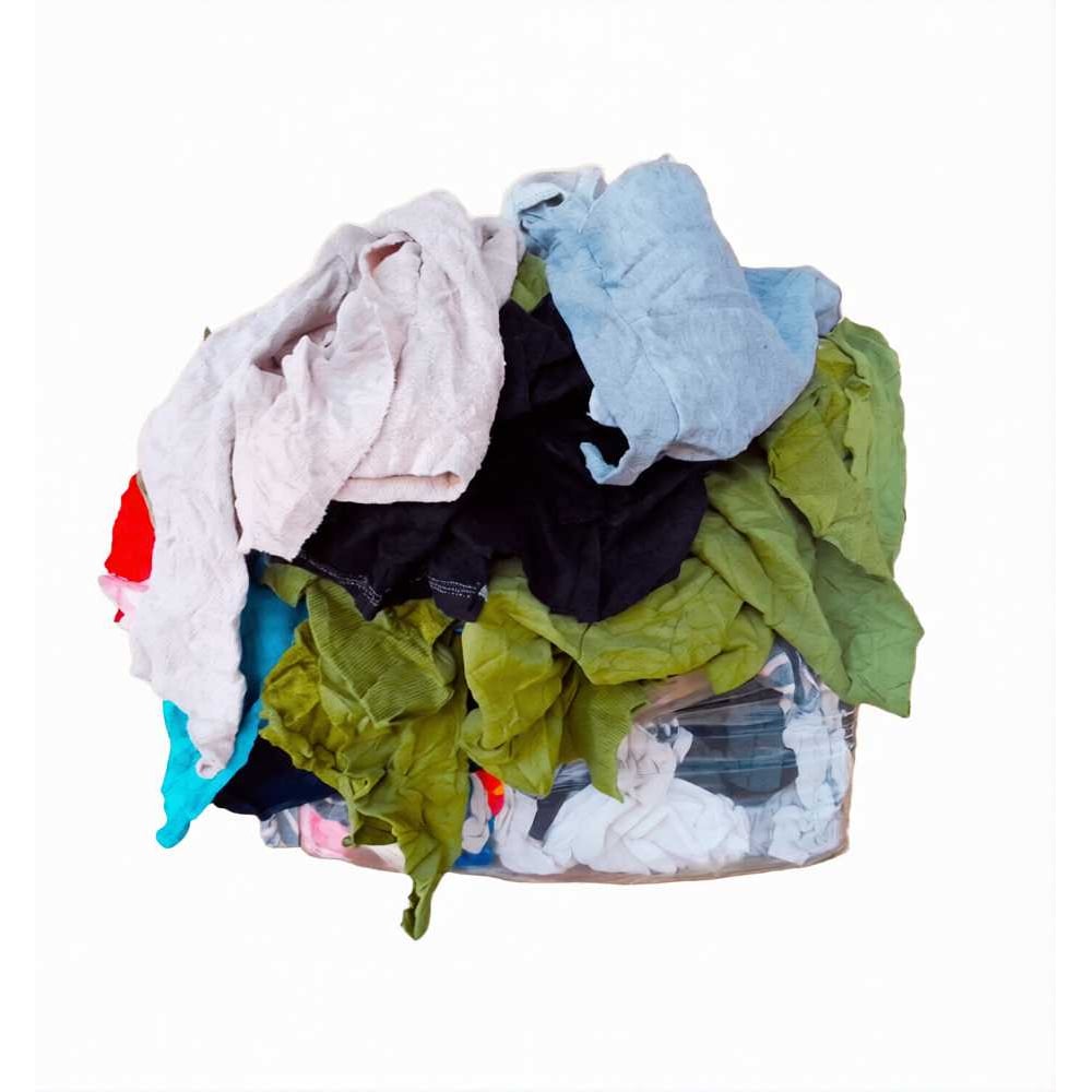 Изображение товара Ветошь микс трикотажная FORT 1/10 кг универсальная для уборки