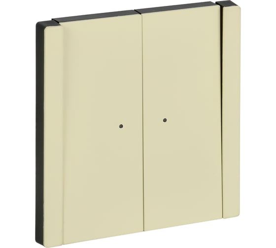 Изображение товара Выключатель 2-клавишный Iпроходной IEK FORTE&PIANO с индикацией 10А FP808M сланец FP-V22-1-10-1-M-K41