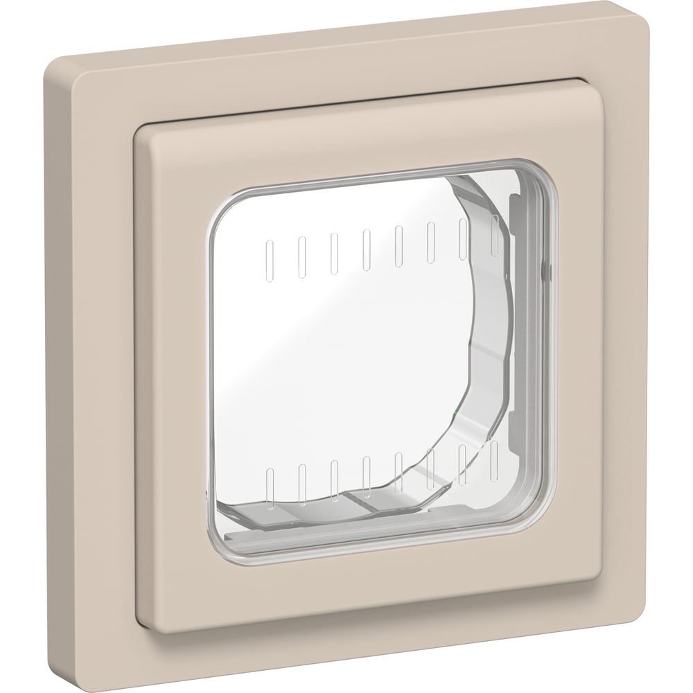 Изображение товара Рамка 1-местная IEK FLITE IP55 Рпро-1-55-ФлЛ льняной FI-M10-32-55-K88