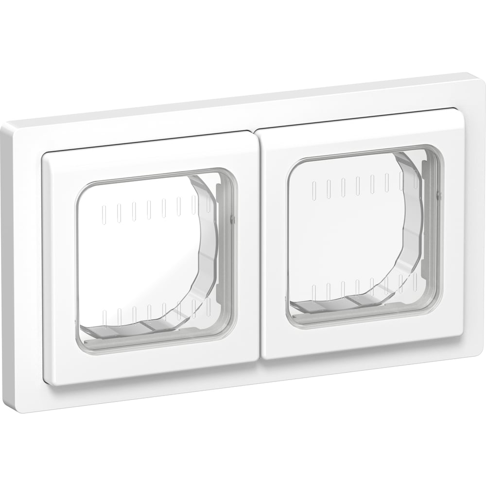 Изображение товара Рамка 2-местная IEK FLITE IP55 белая FI-M20-32-55-K01