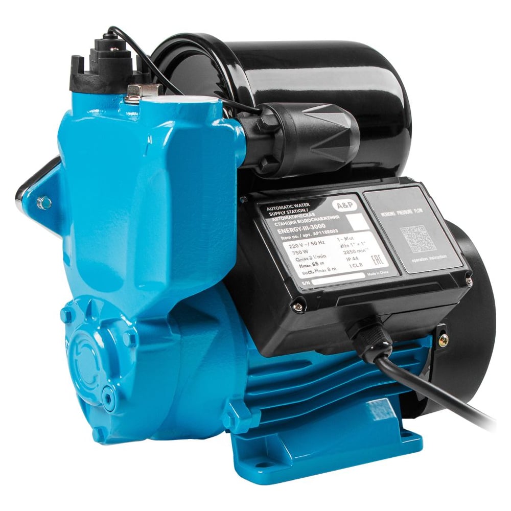Изображение товара Насосная станция A&P Energy-III-2200 AP118E001 ЦЗ-2965733694 Изображение товара Насосная станция A&P Energy-III-2200 AP118E001 ЦЗ-2965733694