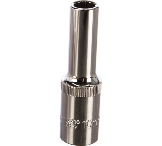 Изображение товара Головка торцевая глубокая 1/2" DR (10 мм) для гайковертов Ombra 112210