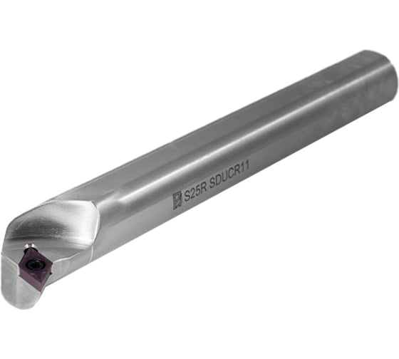 Изображение товара Резец расточной с ромбической пластиной Русский Инструмент D=25 L=200 S25R-SDUCR 11 ri.415.26
