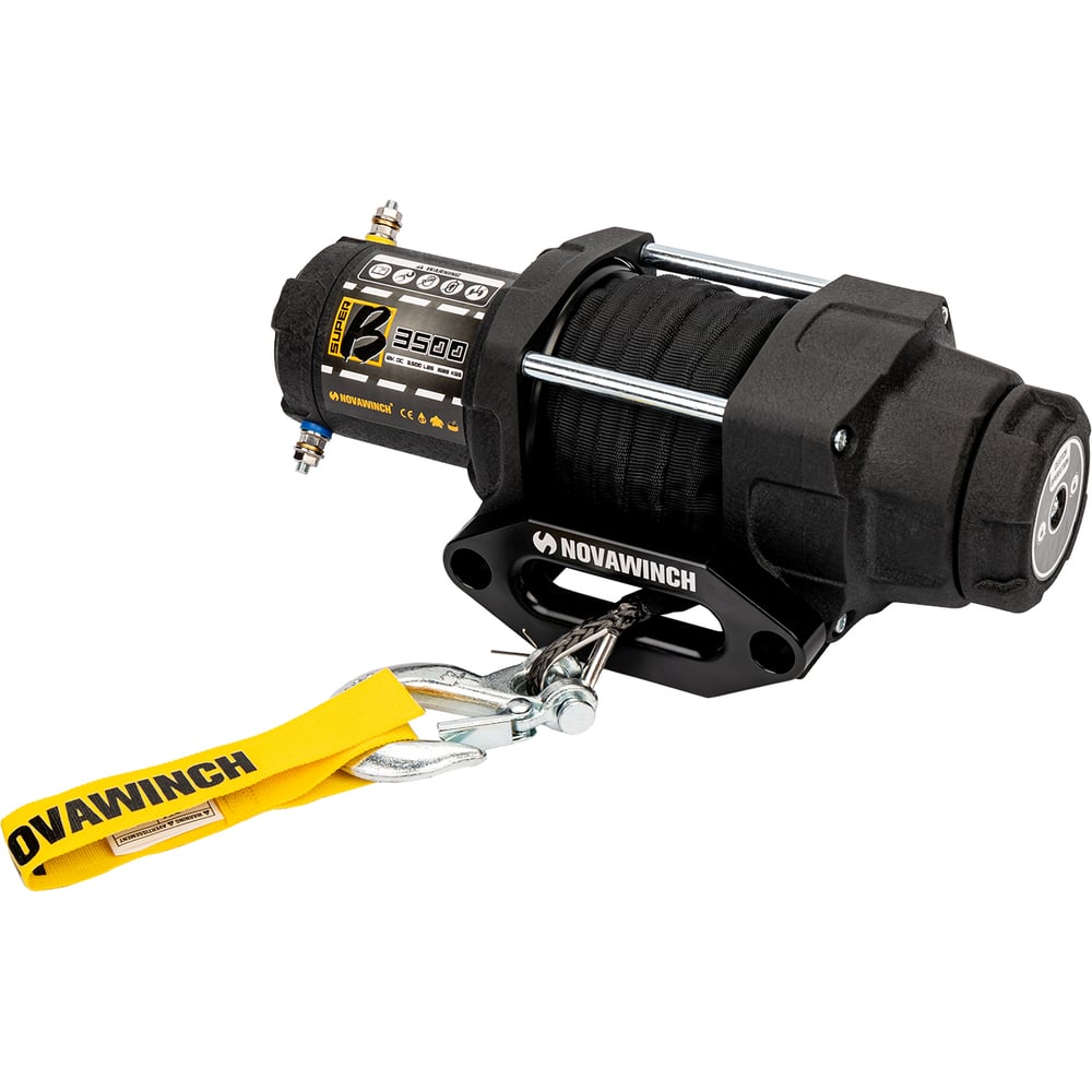 Изображение товара Лебедка электрическая для квадроцикла Novawinch Super B 3500 12В синт. трос W2362