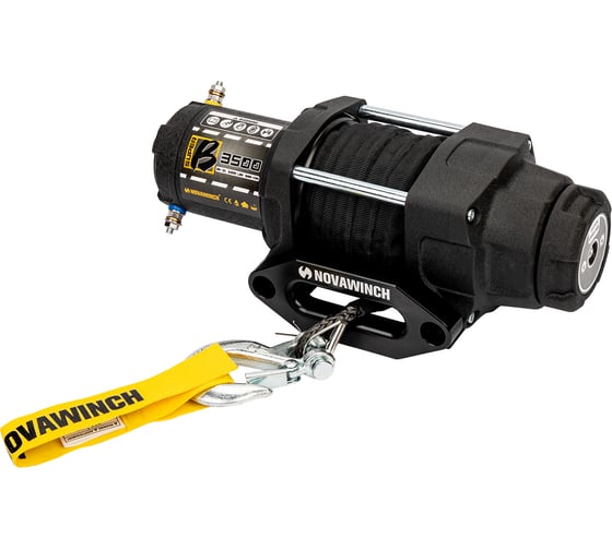Изображение товара Лебедка электрическая для квадроцикла Novawinch Super B 3500 12В синт. трос W2362