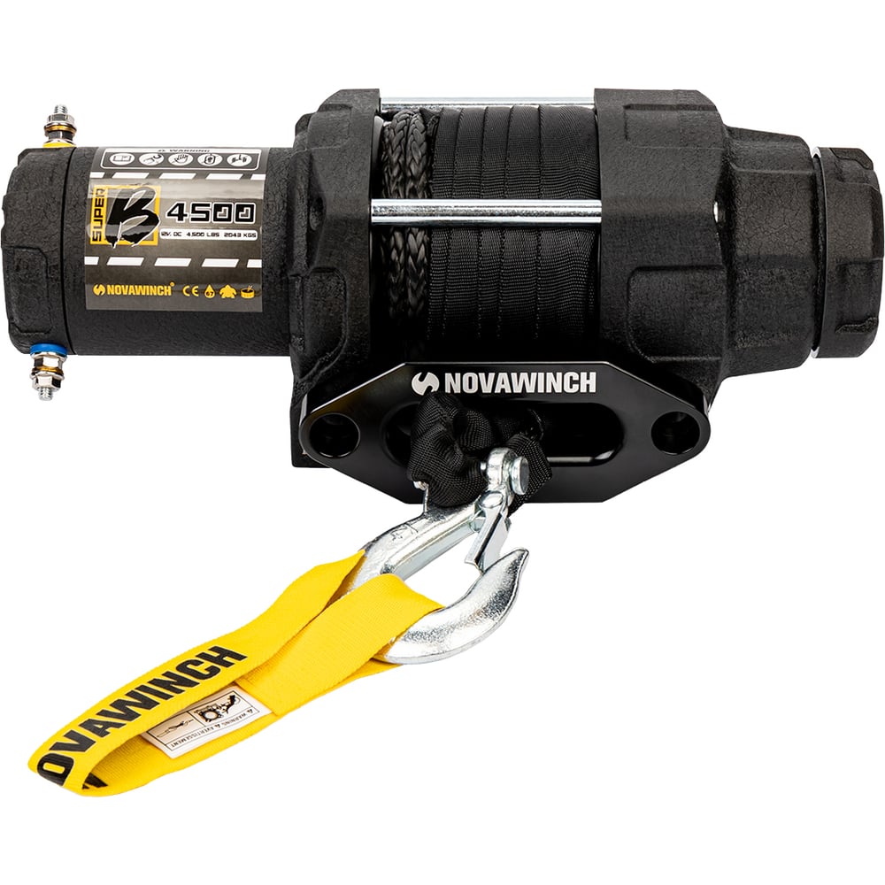 Изображение товара Лебедка электрическая для квадроцикла Novawinch Super B 4500 12В синт. трос W2364