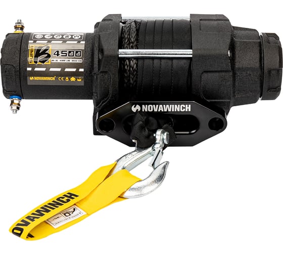 Изображение товара Лебедка электрическая для квадроцикла Novawinch Super B 4500 12В синт. трос W2364