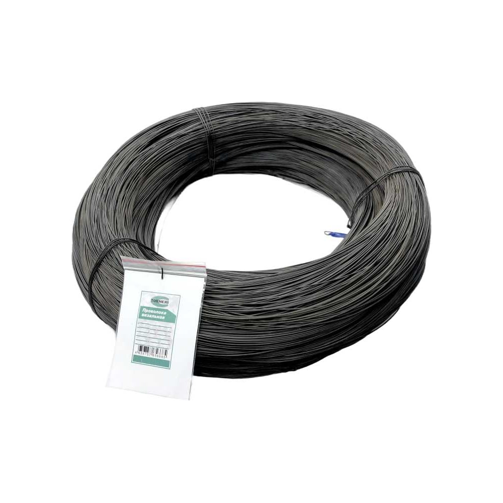 Изображение товара Проволока вязальная TORNERI  ф 2.5 мм х 650 м (25 кг.) термообработанная Т029408