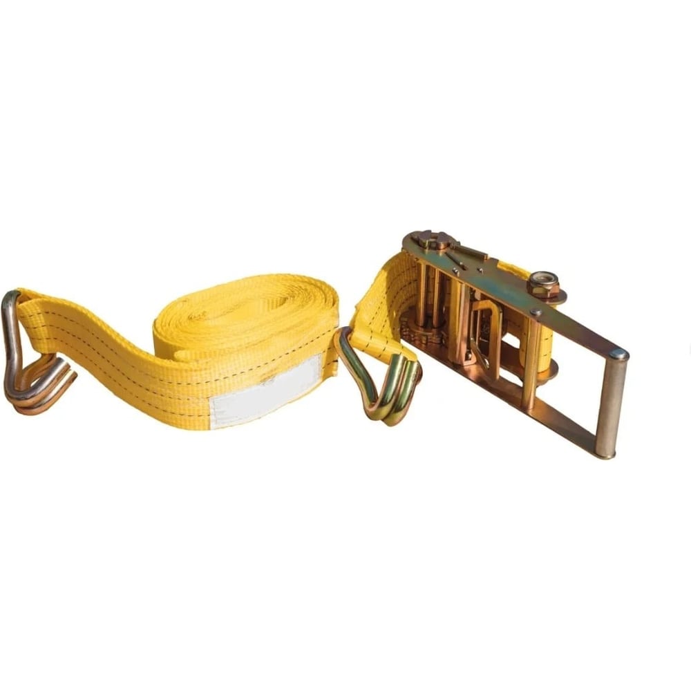 Изображение товара Стяжной ремень GPR 10/20 тн L=12м крюк-крюк, ширина 100мм, желтый