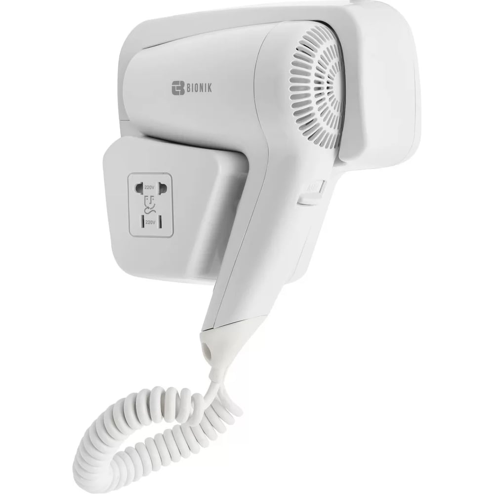 Изображение товара Фен для волос BIONIK BK7003 мощностью 1200 Вт с двумя режимами и складной ручкой