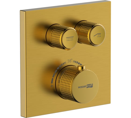 Изображение товара Термостатический смеситель для ванны и душа WasserKRAFT Aisch 5548 Thermo