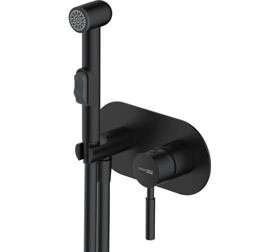 Изображение товара Встраиваемый смеситель для душа с гигиенической лейкой WasserKRAFT Gollach 3338