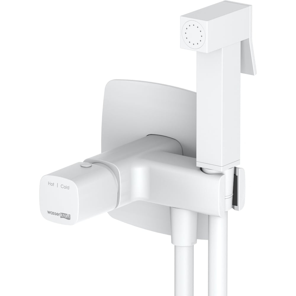 Изображение товара Встраиваемый смеситель WasserKRAFT Saale 9538 для биде с гигиенической лейкой в современном стиле