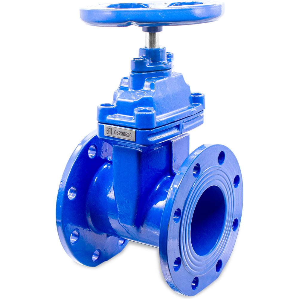 Изображение товара Задвижка Damento 30ч39р с обрезиненным клином ДУ 100 профессиональная