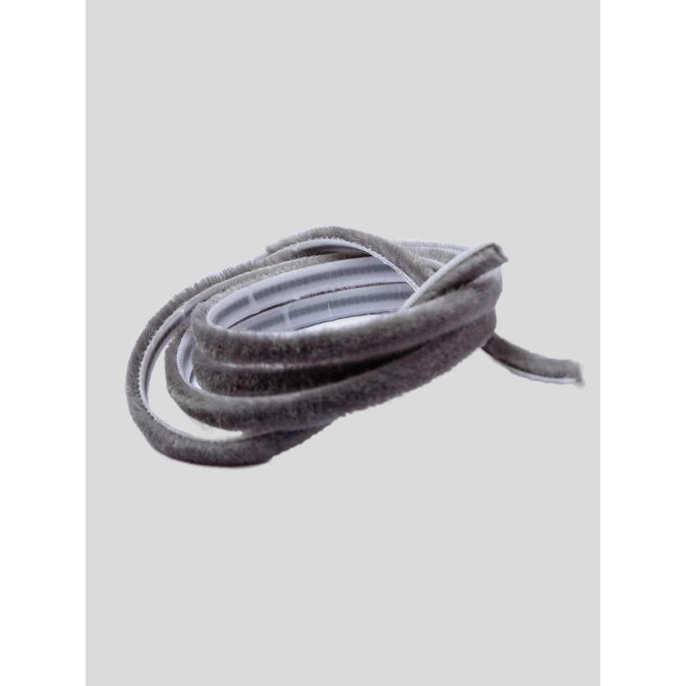 Изображение товара Уплотнитель фетр щёточный KOMFORT для москитных сеток 5x12, 150 м