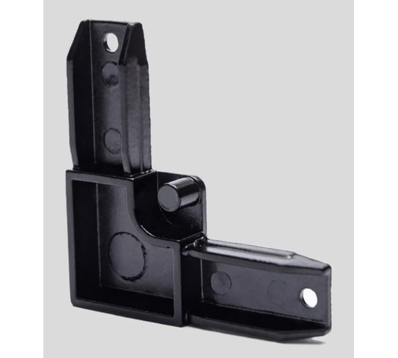 Изображение товара Уголок для москитной сетки KOMFORT москитные системы алюминиевый чёрный 100 шт УМСЧ8025