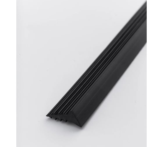 Изображение товара Уплотнитель под штапик KOMFORT москитные системы Alutech FRK 38 черный 20 м УШАЧ6750