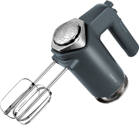 Изображение товара Миксер Centek 800Вт, 5 скоростей + турбо режим, плавный старт, взбивание/замешивание CT-1100