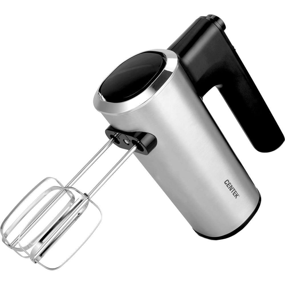 Изображение товара Миксер Centek CT-1101 800 Вт 5 скоростей турбо ручной черный серый