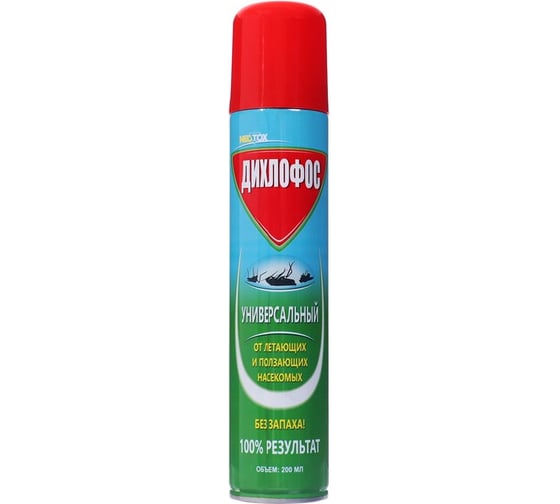 Изображение товара Дихлофос №1 универсальный от летающих и ползающих насекомых, 200 мл. НЕОТОКС 46210