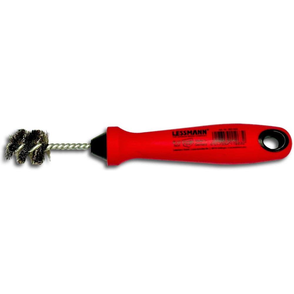 Изображение товара Фитинговая щётка Lessmann Д22х185 нержавеющая сталь пластик Изображение товара Фитинговая щётка Lessmann Д22х185 нержавеющая сталь пластик