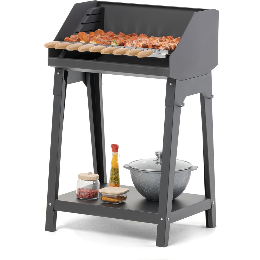 Изображение товара Мангал-гриль GRATAR MODERN M-MOD600 из жаропрочной стали, стационарный