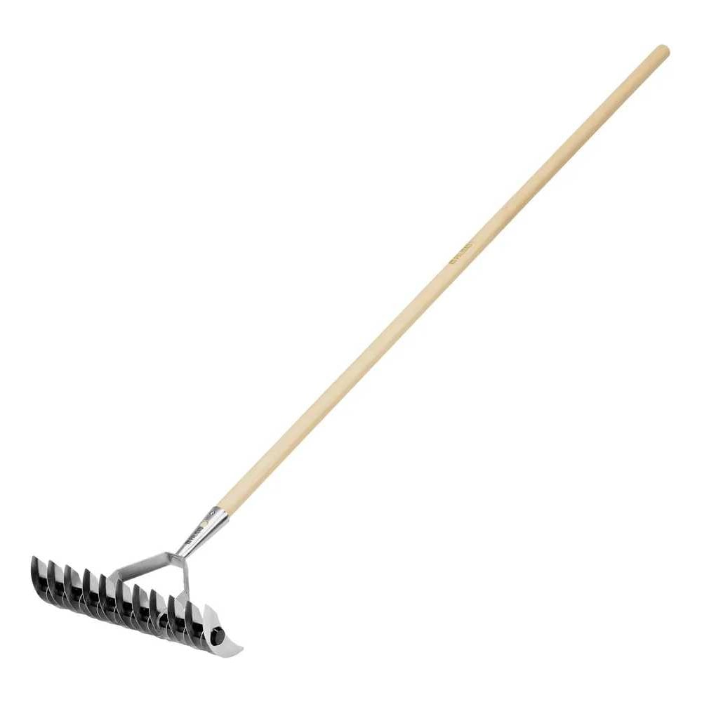 Изображение товара Двусторонние садовые грабли BASE PALISAD аэраторные стальные 11/21 зубьев 340мм