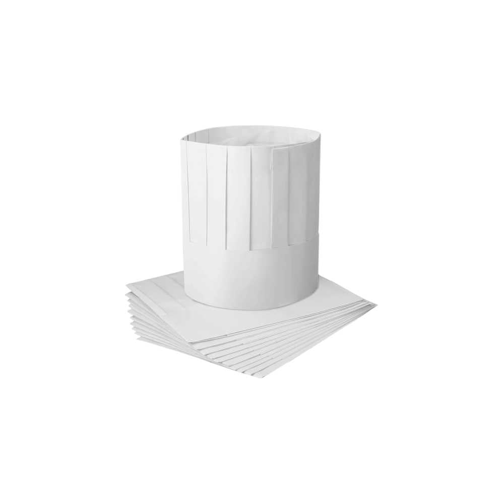 Изображение товара Поварской бумажный колпак Proff Comfort Бургунд 23см 10шт