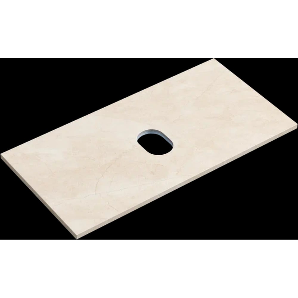 Изображение товара Столешница для ванной комнаты Sancos 900x460 мм черный матовая TT90A1X