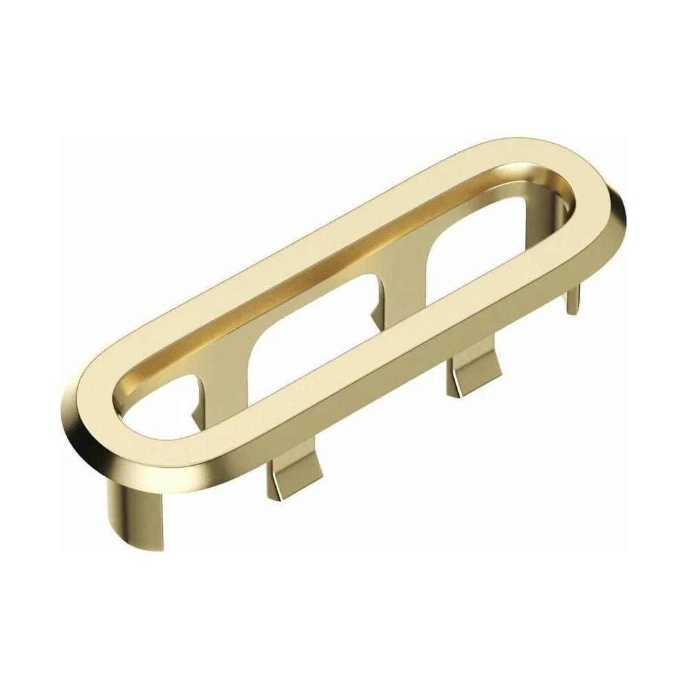 Изображение товара Обрамление перелива для раковины Sancos CN010BG брашированное золото - пластиковое, компактное