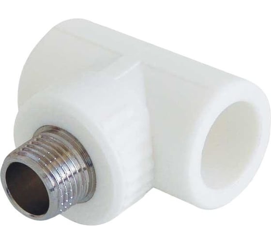 Изображение товара Тройник полипропиленовый Imperial белый, ф32-1 нар-32 PPR 40-358