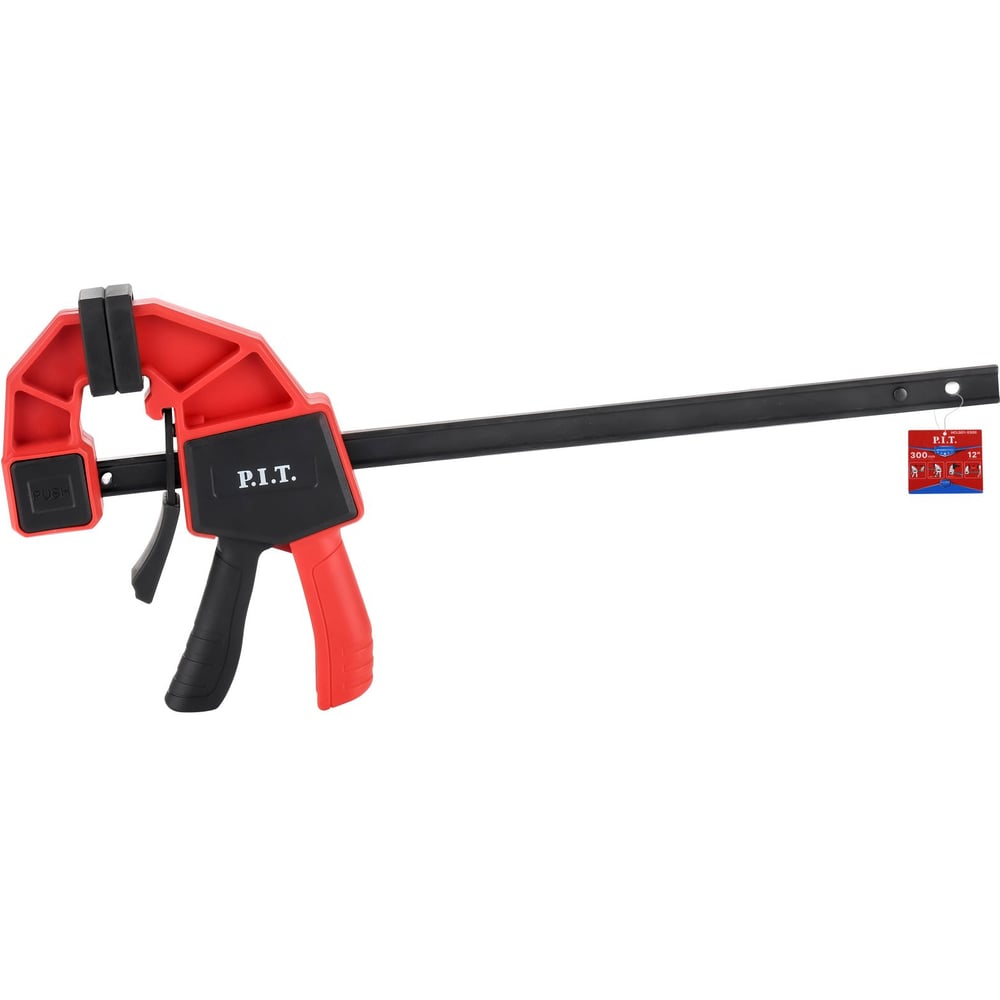 Изображение товара Струбцина быстрозажимная P.I.T. ADVANCE (450мм, 300х60 мм, 60 кг, сжатие/распор), HCLQ01-0300