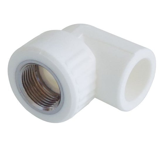 Изображение товара Уголок полипропиленовый Imperial белый, ф32-1/2 вн PPR 40-274