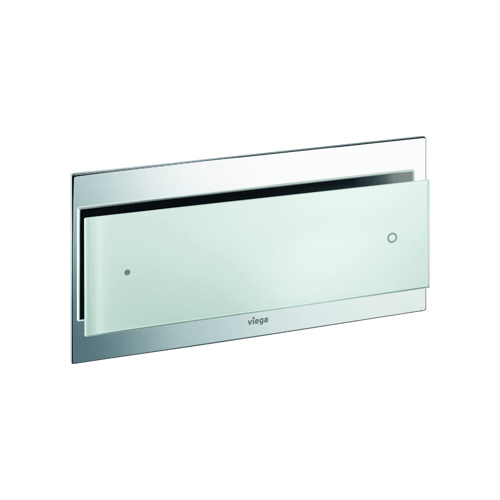Изображение товара Инсталляционная кнопка Viega Visign for More 102 мятно-зеленая стекло сенсорная