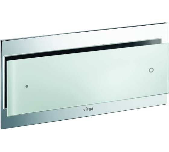 Изображение товара Инсталляционная кнопка Viega стекло прозрачная зеленая мята мод.Visign for More 102 / 8353.1 630850