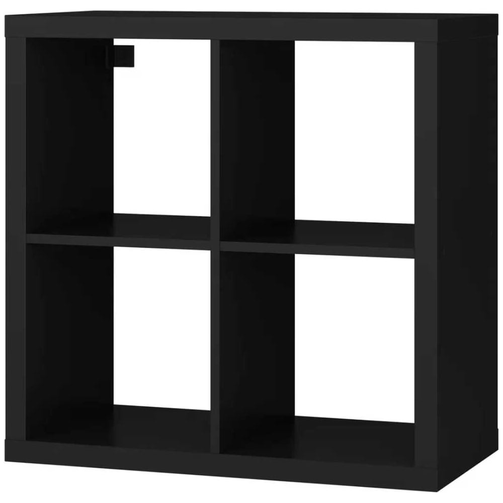 Изображение товара Стеллаж СТИМ 77х77 черный современный прочный мебель для хранения