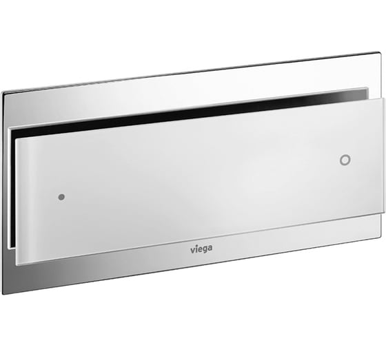 Изображение товара Инсталляционная кнопка Viega мод. Visign for More стекло прозрачный светло серый 102 / 8353.1 597559