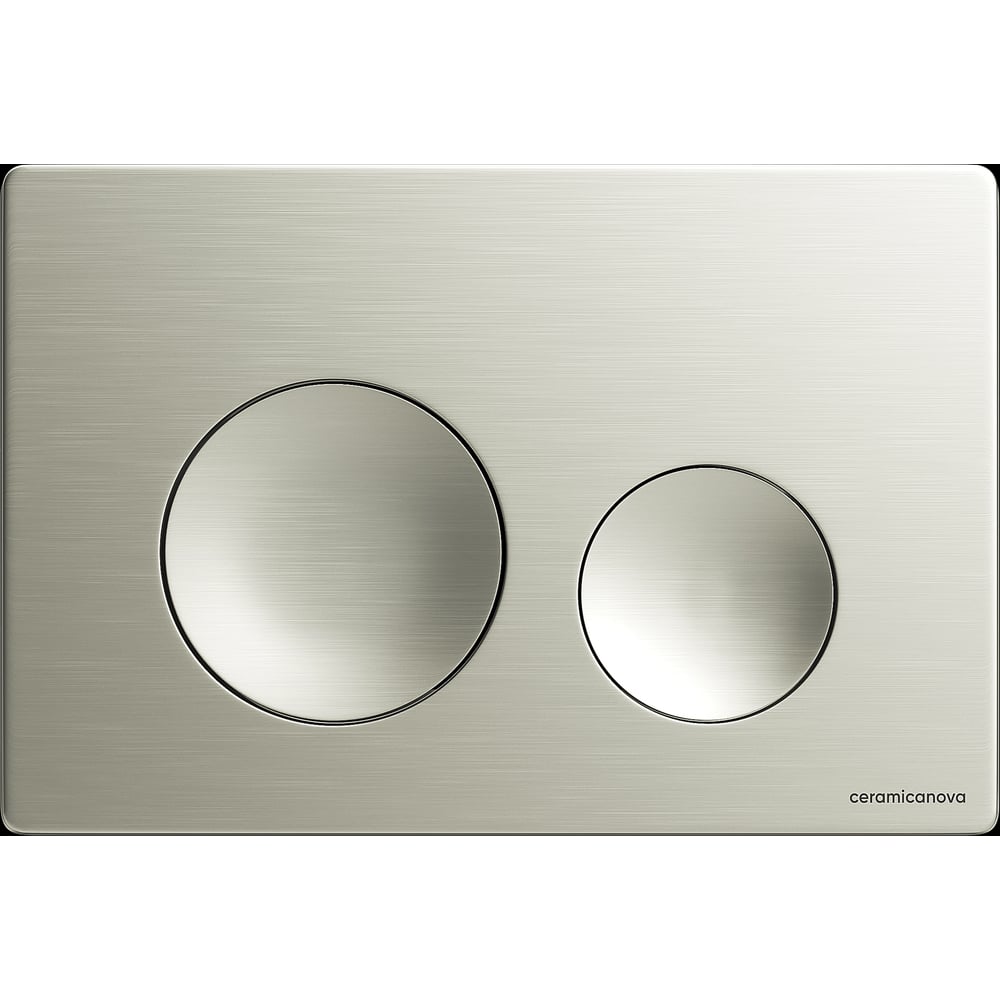 Изображение товара Кнопка смыва Ceramicanova Balance CN12-001BN с клавишами Circle никель