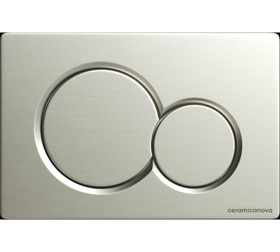 Изображение товара Кнопка смыва Ceramicanova Balance, клавиши Sphere, цвет брашированный никель CN12-003BN
