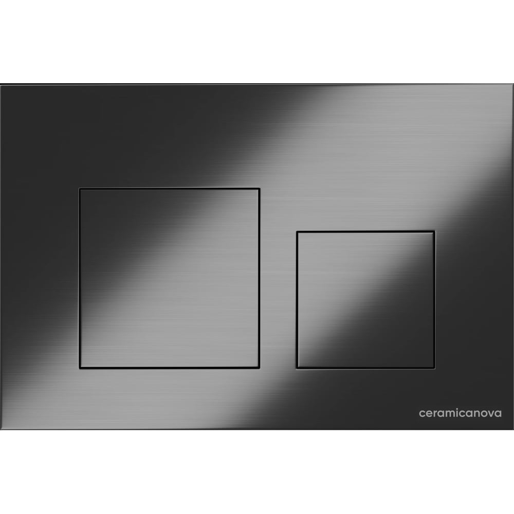 Изображение товара Кнопка смыва Ceramicanova Balance CN12-002GG вороненая сталь