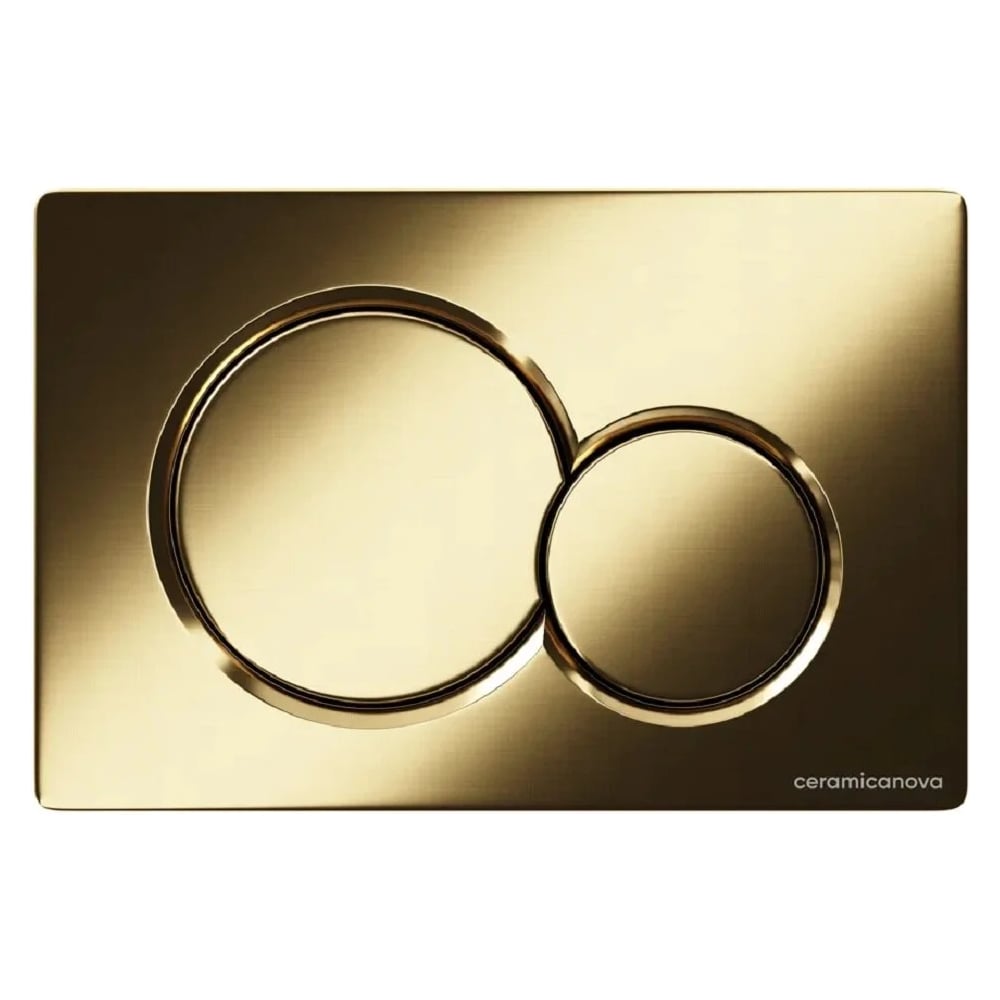Изображение товара Кнопка смыва Ceramicanova Balance CN12-003BG брашированное золото