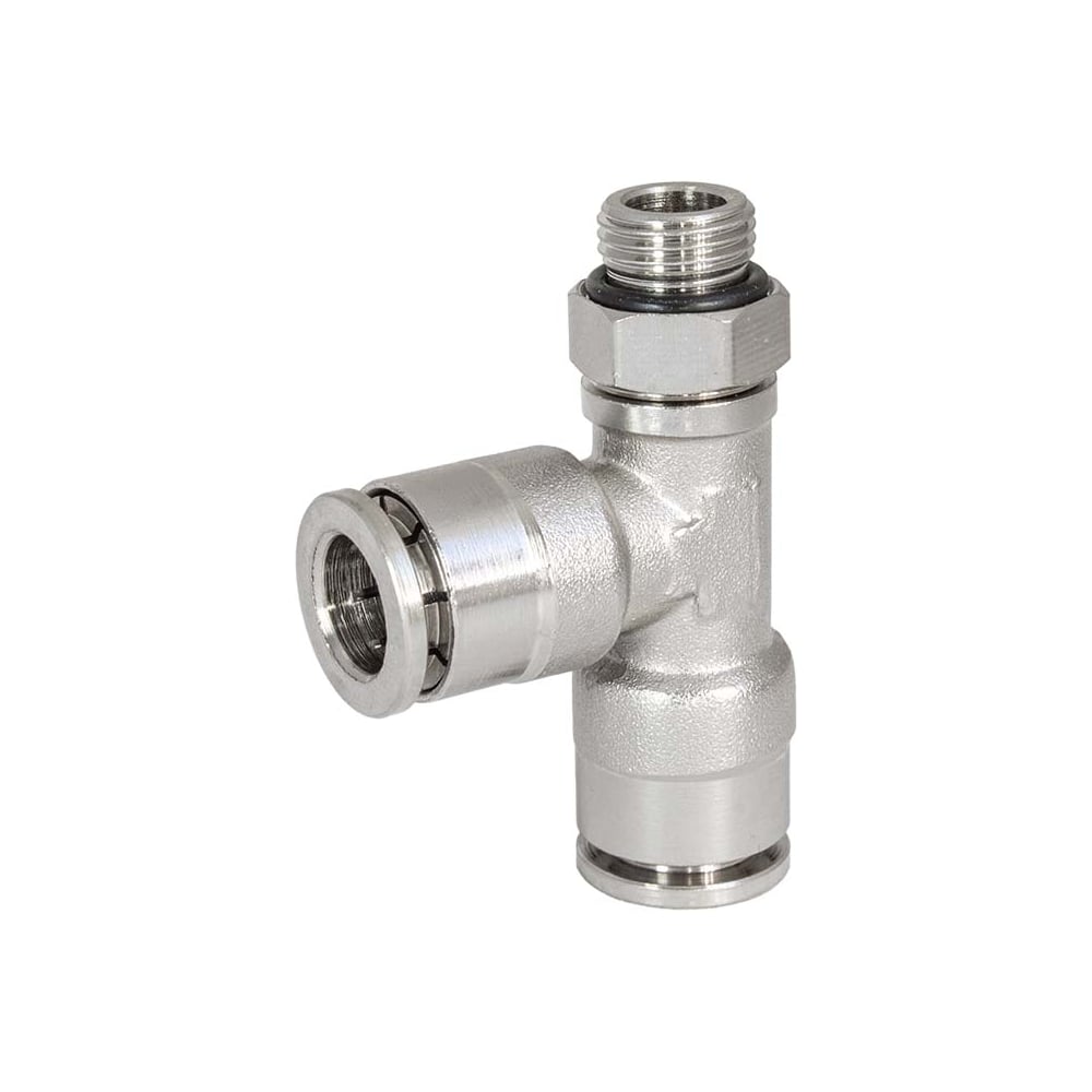 Изображение товара Поворотный тройник цанга для труб 8 мм латунь PI TOOLS Т Ц-Ц-Р 1/8