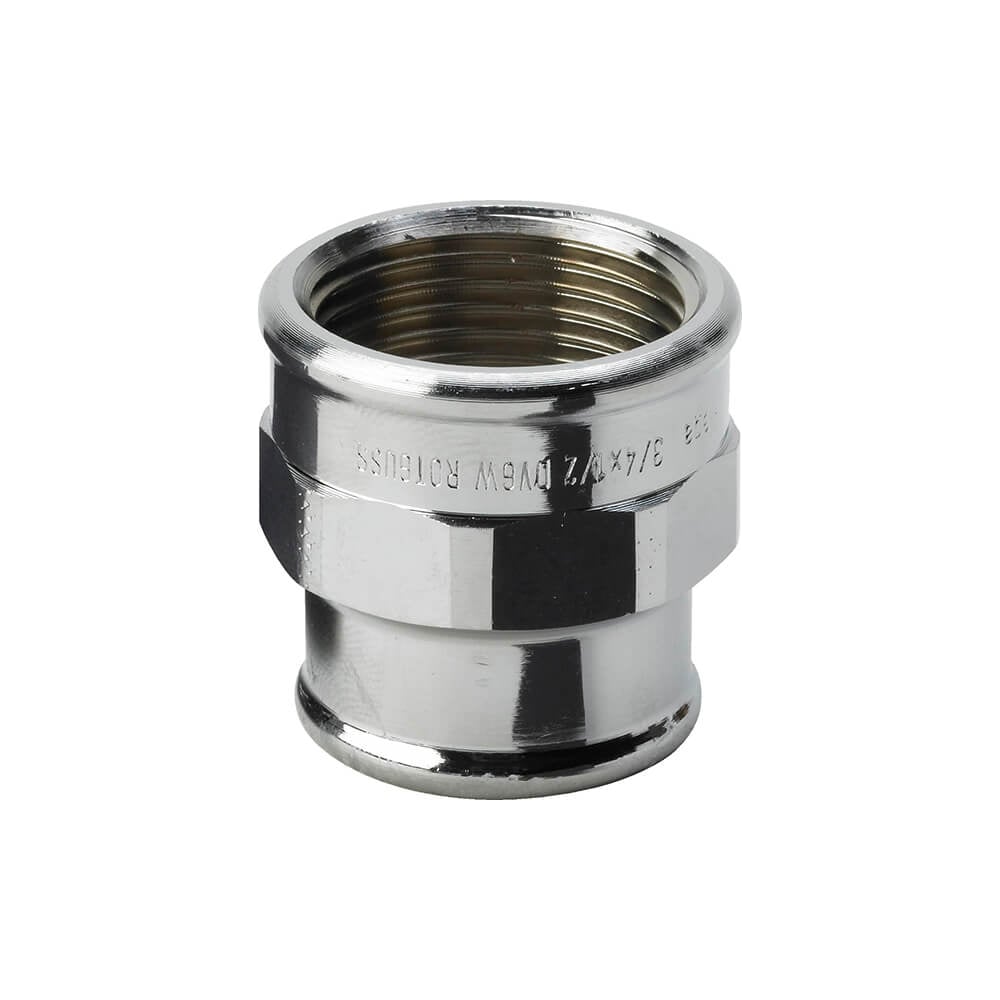 Изображение товара Муфта переходная Viega хромированная 1-1/2 447830 для систем водоснабжения