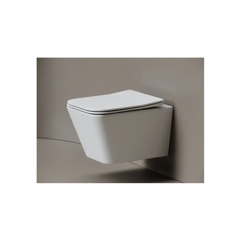 Изображение товара Унитаз подвесной Ceramicanova Miro торнадо 3.0, сиденье микролифт, белый CN11003T