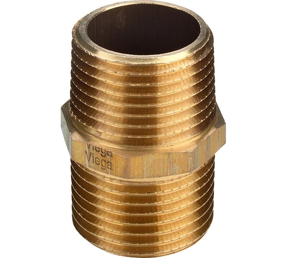 Изображение товара Ниппель Viega латунный 1/2 100384