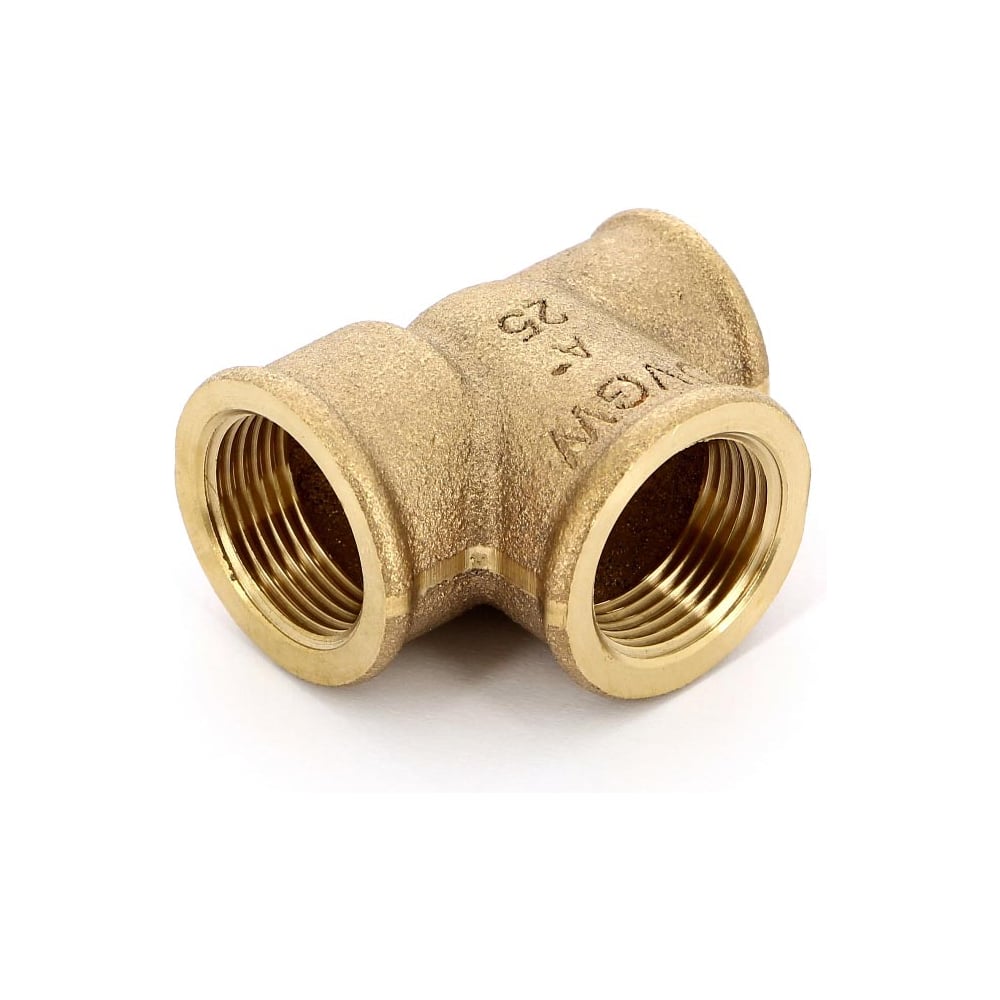 Изображение товара Виега бронзовый переходной тройник 1/2-3/8-1/2 фитинг для сантехники