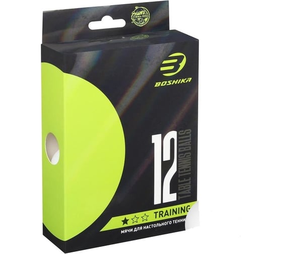 Изображение товара Набор мячей для настольного тенниса BOSHIKA Training 1***, цвет белый 5418097