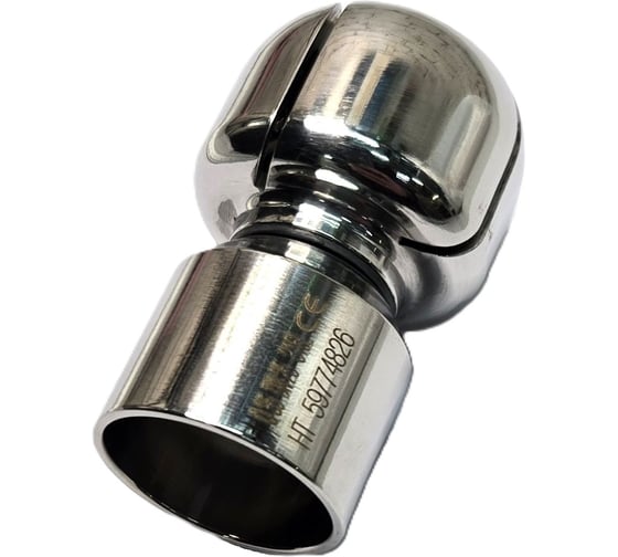 Изображение товара Головка моющая эллипсоидная ТПК «Московия» ТПК Московия сварка, -316L Q35-ЭС-DN25