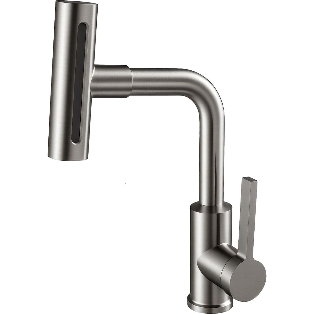 Изображение товара Смеситель многофункциональный для раковины ARGOTECH STRIP, 4 функции, Ø35, нержавеющая сталь 44870